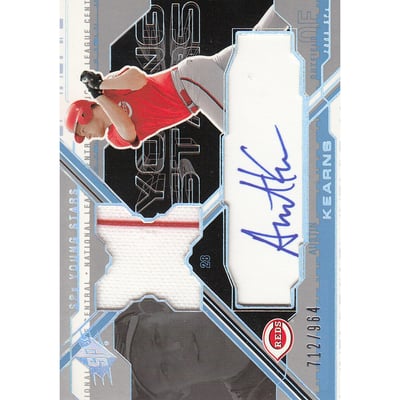 2003 SPx Young Stars Autograph Jersey #AK Austin Kearns/964