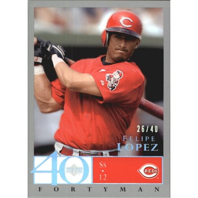 2003 Upper Deck 40-Man Rainbow #716 Felipe Lopez