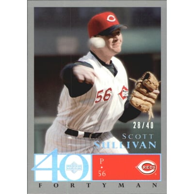 2003 Upper Deck 40-Man Rainbow #723 Scott Sullivan