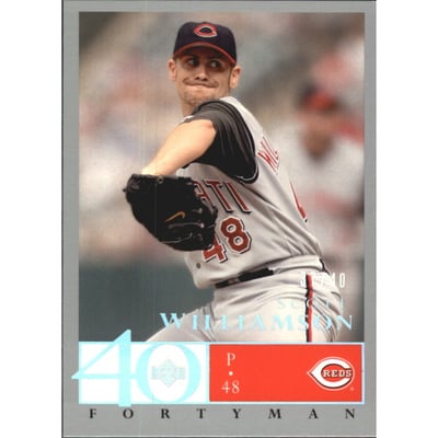 2003 Upper Deck 40-Man Rainbow #733 Scott Williamson