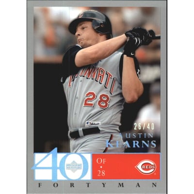 2003 Upper Deck 40-Man Rainbow #734 Austin Kearns