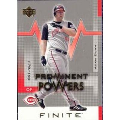2003 Upper Deck Finite Gold #151 Adam Dunn PP