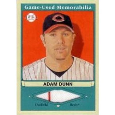 2003 Upper Deck Play Ball Game Used Memorabilia Tier 1 #AD1 Adam Dunn Jsy