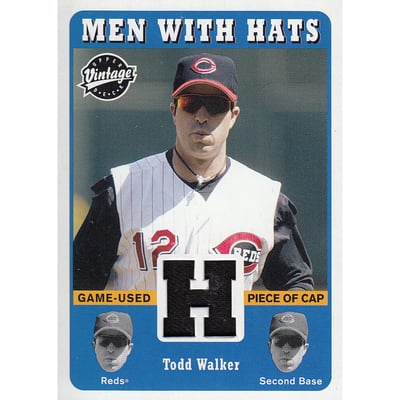 2003 Upper Deck Vintage Men with Hats #MHTW Todd Walker