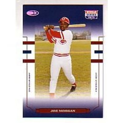 2004 Donruss World Series Blue HoloFoil 50 #84 Joe Morgan