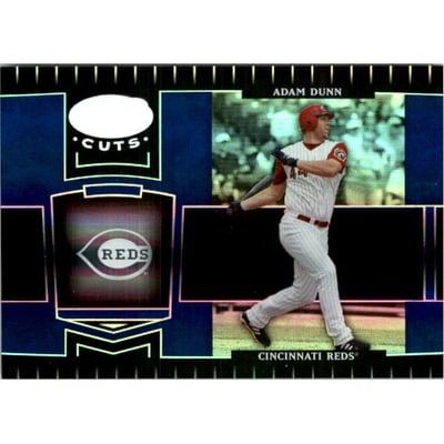 2004 Leaf Certified Cuts Marble Blue #58 Adam Dunn