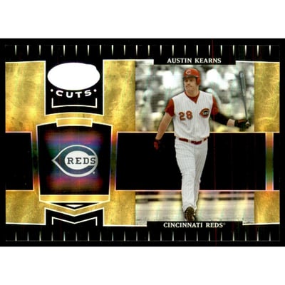 2004 Leaf Certified Cuts Marble Gold #59 Austin Kearns