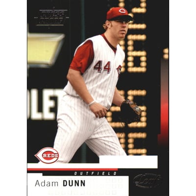 2004 Leaf Press Proofs Silver #121 Adam Dunn
