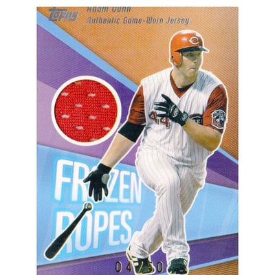 2004 Topps Clubhouse Frozen Ropes Relics #AD Adam Dunn Jsy