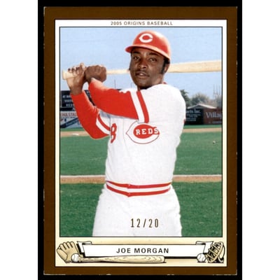 2005 Origins Gold #113 Joe Morgan RET