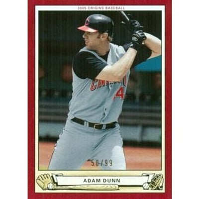 2005 Origins Red #40 Adam Dunn