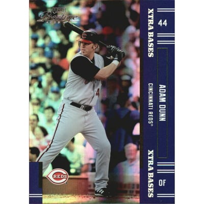 2005 Playoff Prestige Xtra Bases Purple #44 Adam Dunn