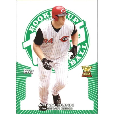 2005 Topps Rookie Cup Green #127 Adam Dunn