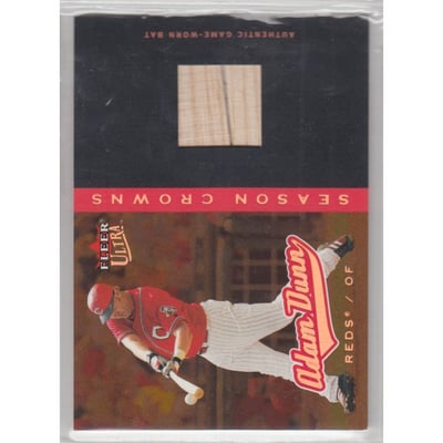 2005 Ultra Season Crowns Game Used Copper #139 Adam Dunn Bat