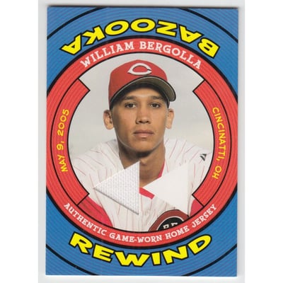 2006 Bazooka Rewind Relics #WB2 William Bergolla Jsy D