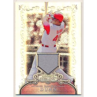 2006 Bowman Sterling Refractors #AD Adam Dunn Jsy