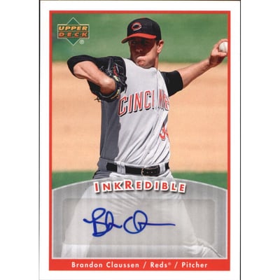 2006 Upper Deck INKredible #BC Brandon Claussen UPD