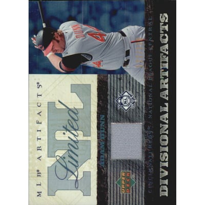 2007 Artifacts Divisional Artifacts Limited #AD Adam Dunn