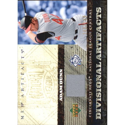 2007 Artifacts Divisional Artifacts #AD Adam Dunn