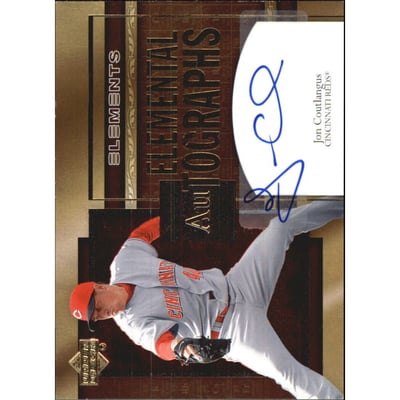 2007 Upper Deck Elements Elemental Autographs #CO Jon Coutlangus