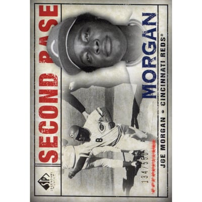 2008 SP Legendary Cuts #163 Joe Morgan