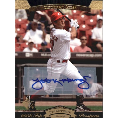 2008 Upper Deck Timeline '95 SP Top Prospects Autographs #194 Jeff Keppinger