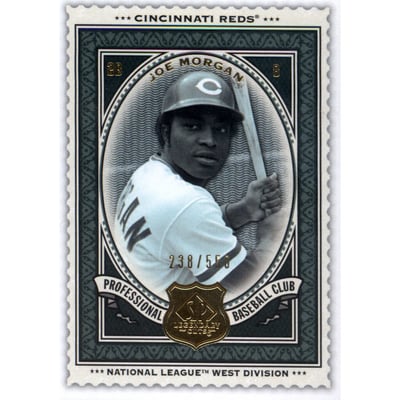 2009 SP Legendary Cuts #123 Joe Morgan