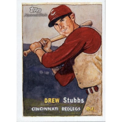 2010 Topps National Chicle #316 Drew Stubbs SP