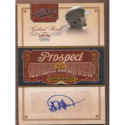2011 Prime Cuts Prospect Signatures #GR Gabriel Rosa