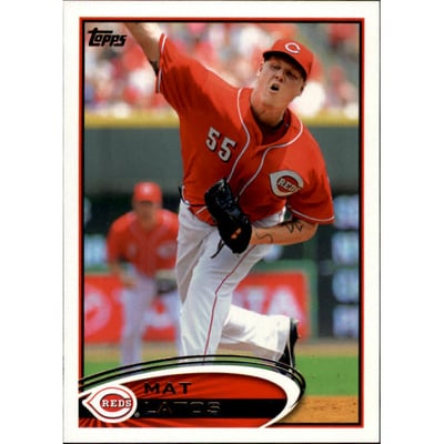 2012 Topps Update Orange #US105 Mat Latos