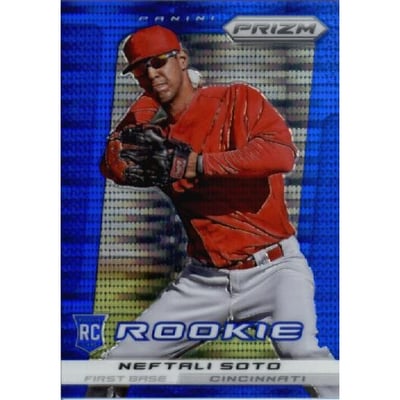 2013 Panini Prizm Prizms Blue #270 Neftali Soto