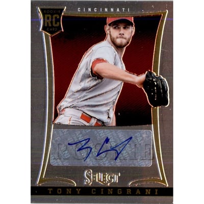 2013 Select #184 Tony Cingrani AU/500 RC
