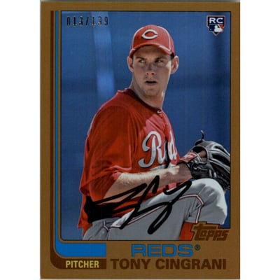 2013 Topps Archives Gold #77 Tony Cingrani