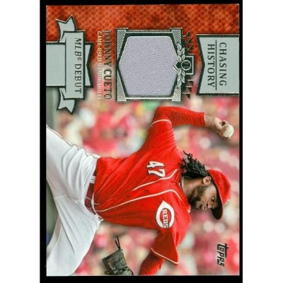 2013 Topps Chasing History Relics #JC Johnny Cueto