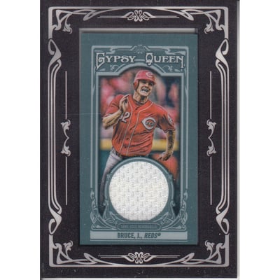 2013 Topps Gypsy Queen Framed Mini Relics #JB Jay Bruce