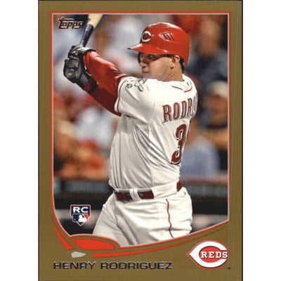 2013 Topps Mini Gold #86 Henry Rodriguez
