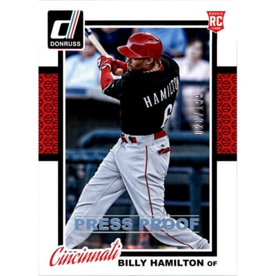 2014 Donruss Press Proofs Silver #281 Billy Hamilton