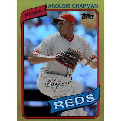 2014 Topps Archives Gold #92 Aroldis Chapman