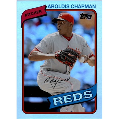 2014 Topps Archives Silver #92 Aroldis Chapman