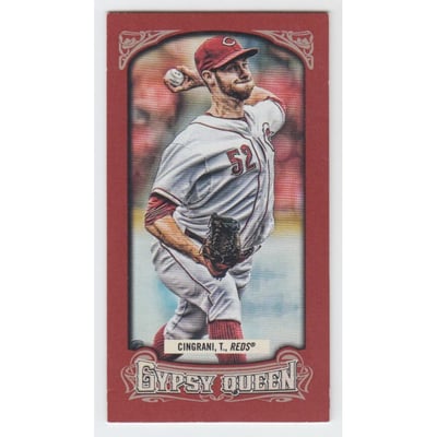 2014 Topps Gypsy Queen Mini Red #61 Tony Cingrani
