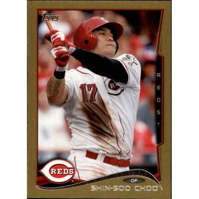 2014 Topps Mini Gold #106 Shin-Soo Choo
