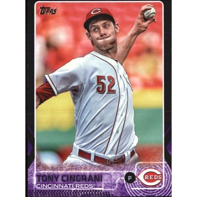 2015 Topps Toys R Us Purple Border #264 Tony Cingrani