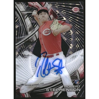2016 Topps High Tek Autographs Tidal Diffractors #HTRS Robert Stephenson