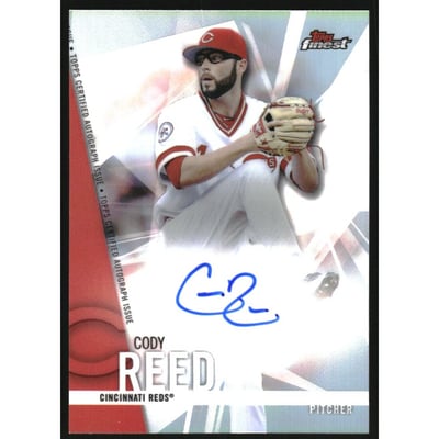 2017 Finest Autographs Refractors #FACR Cody Reed