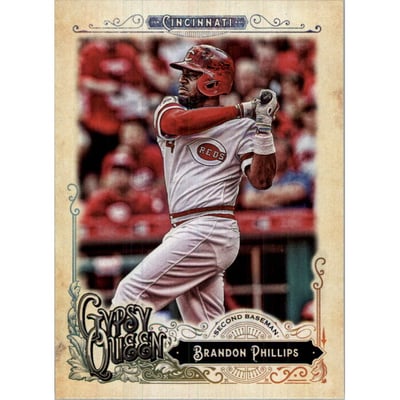 2017 Topps Gypsy Queen Green Back #31 Brandon Phillips