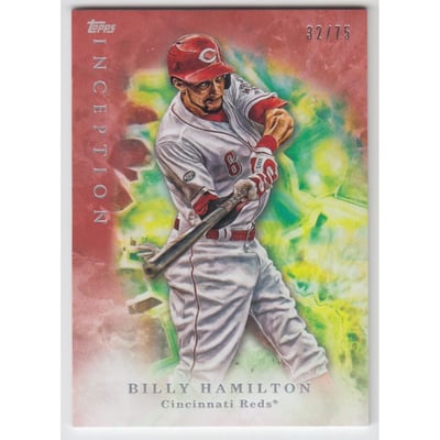 2017 Topps Inception Red #31 Billy Hamilton