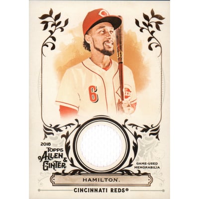 2018 Topps Allen and Ginter Relics #FSRABH Billy Hamilton A
