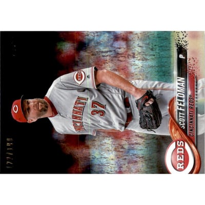 2018 Topps Factory Set Foilboard #57 Scott Feldman