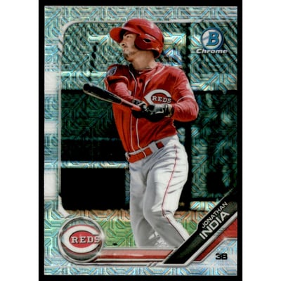 2019 Bowman Chrome Mega Box Prospects Refractors #BCP102 Jonathan India