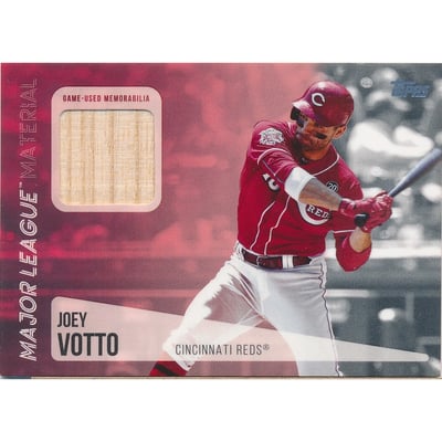 2019 Topps Major League Materials #MLMJVO Joey Votto